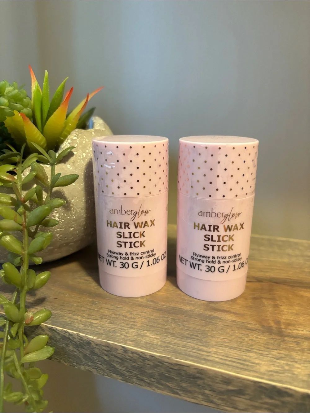 Amber glow Hair Wax Slick Stick